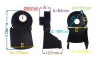 Keilriemenabdeckung fr Alko Rasenmher 46 cm