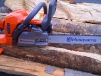 Motors�ge von Husqvarna, Modell 346XPG, mit Griffheizung